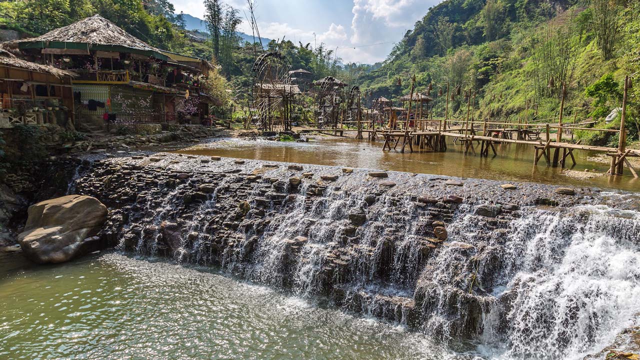 Bản Cát Cát thơ mộng