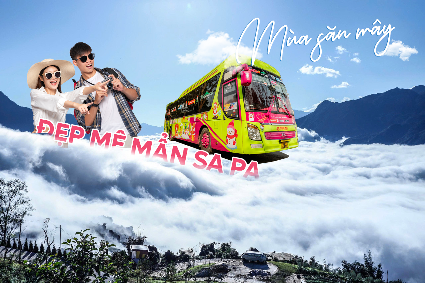 Đẹp mê mẩn Sa Pa mùa ‘săn mây’