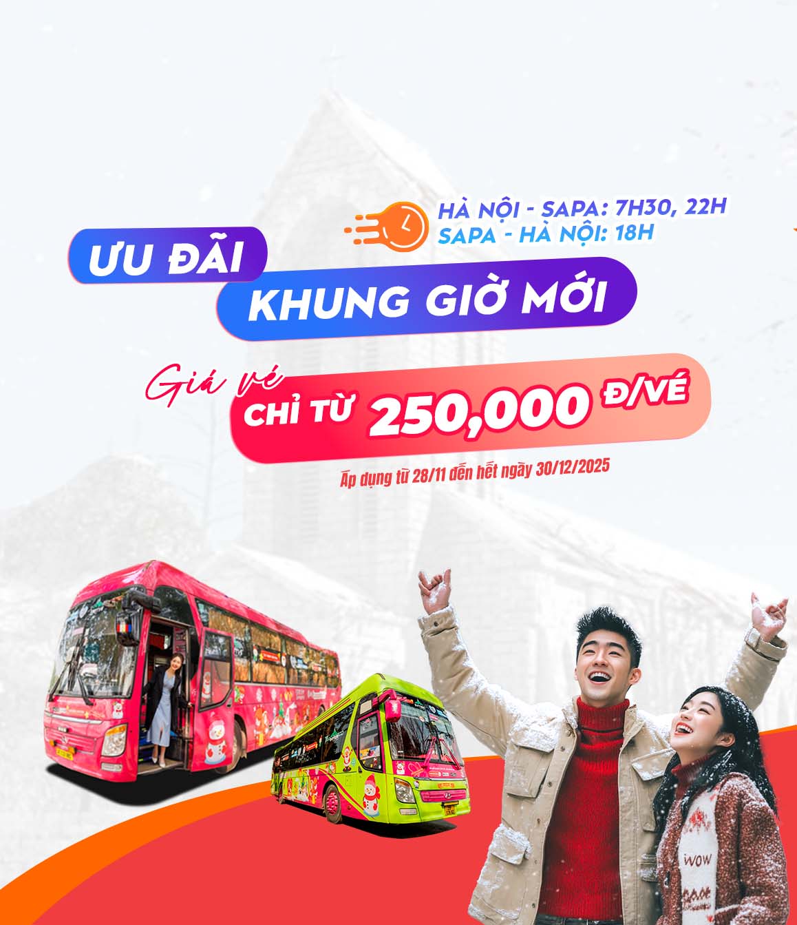ƯU ĐÃI KHUNG GIỜ MỚI – GIÁ VÉ 250K!
