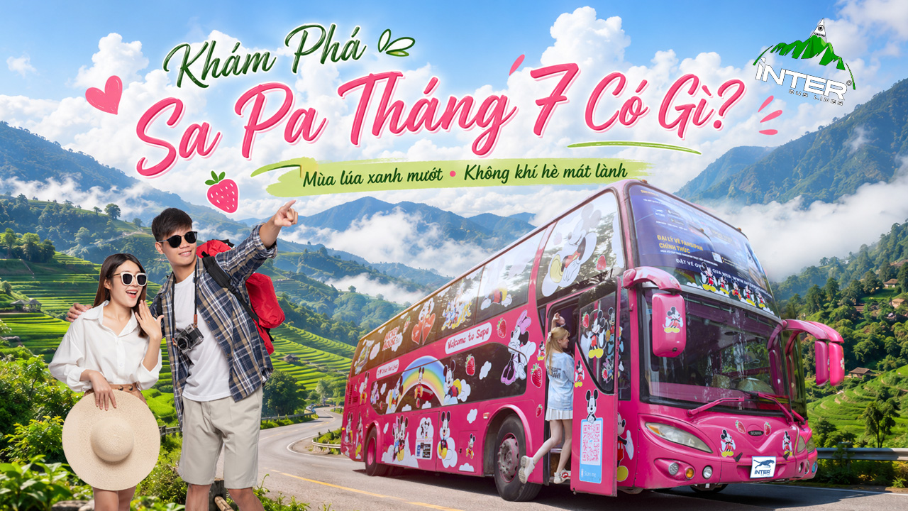 Du Lịch Sa Pa Tháng 7/2026: Kinh Nghiệm Ăn Chơi & Đặt Vé Inter Bus Lines